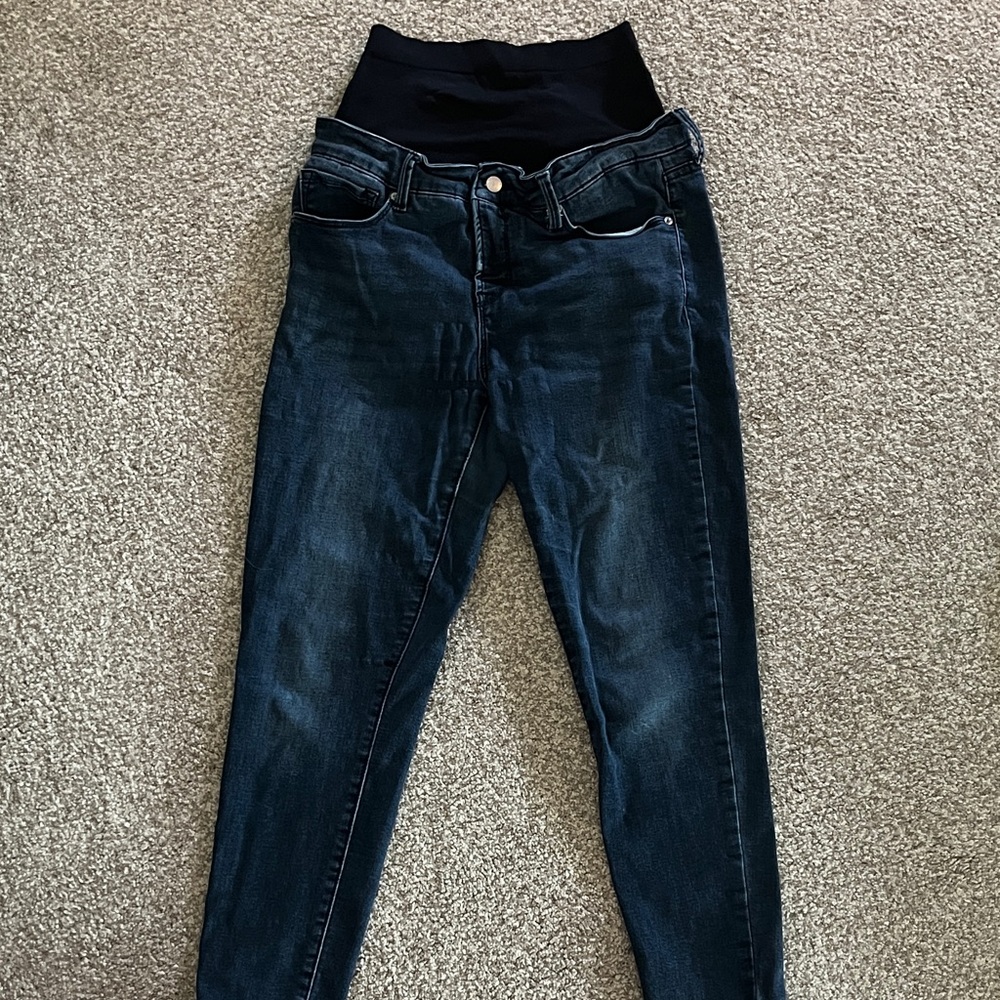 BLANQI Dark Blue Maternity Jeggings